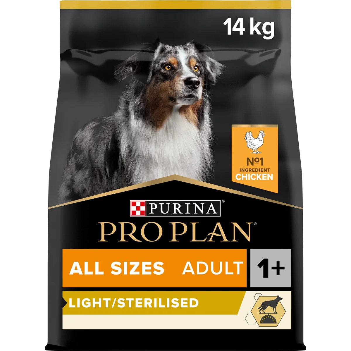 PURINA® Pro Plan® All Sizes Adult Light / Sterilized with OPTIWEIGHT®, Rich in Chicken