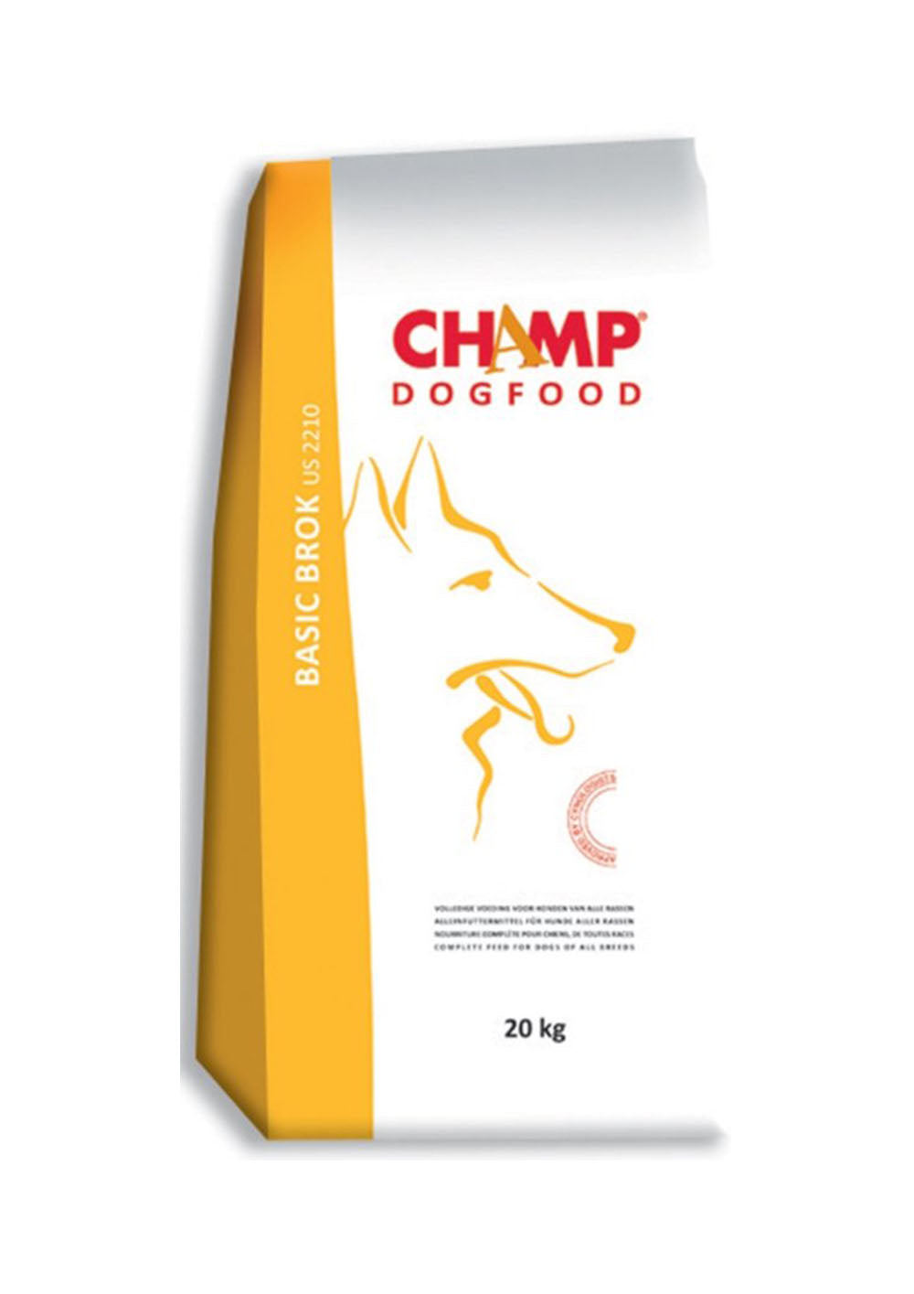 CHAMP Dog Basic Brok Yellow