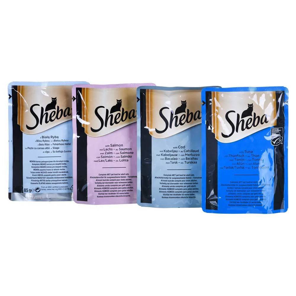 Sheba Adult Cat Pouch in Gravy 50g