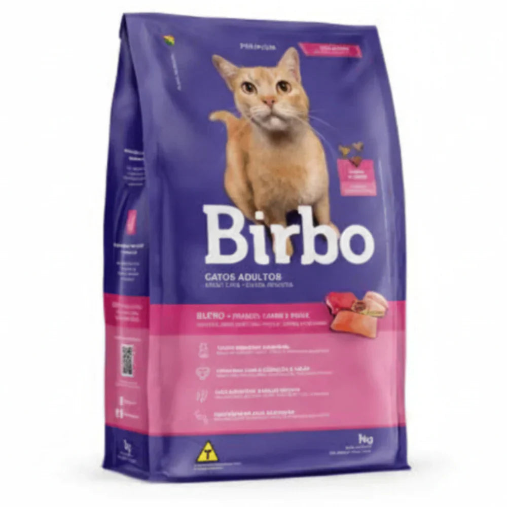 Birbo Adult Cat Chicken, Beef & Fish