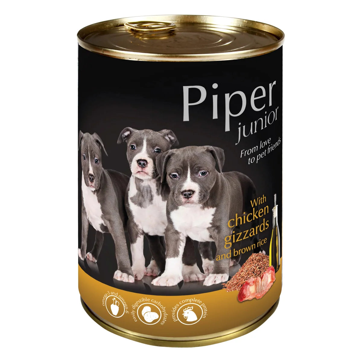 Piper Junior Dog Can 400g
