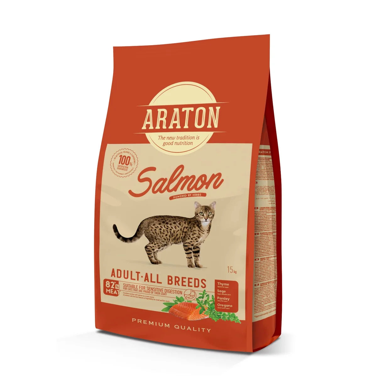 Araton For Adult Cats All Breeds With Salmon