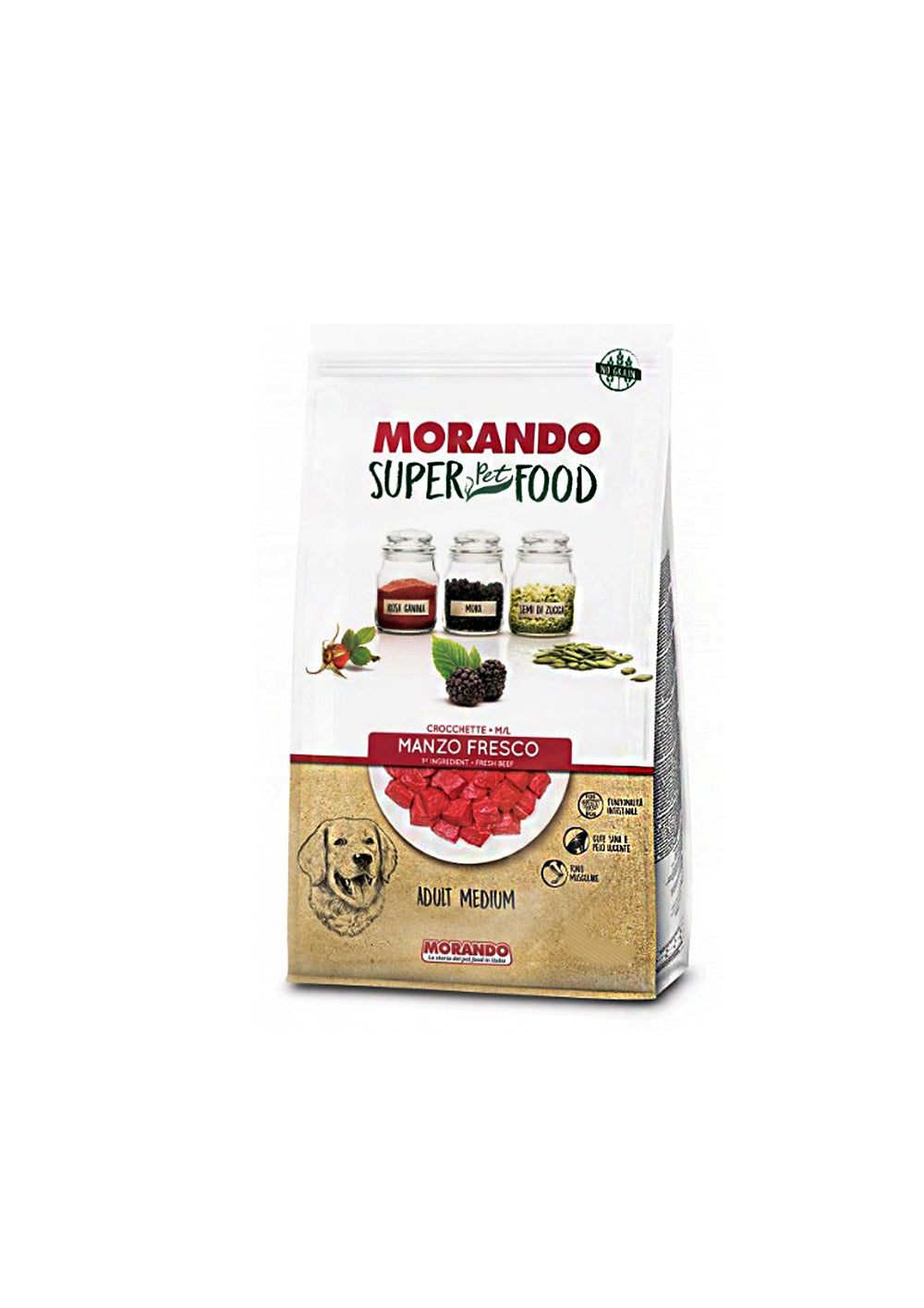 Morando Super Food Beef Adult maxi