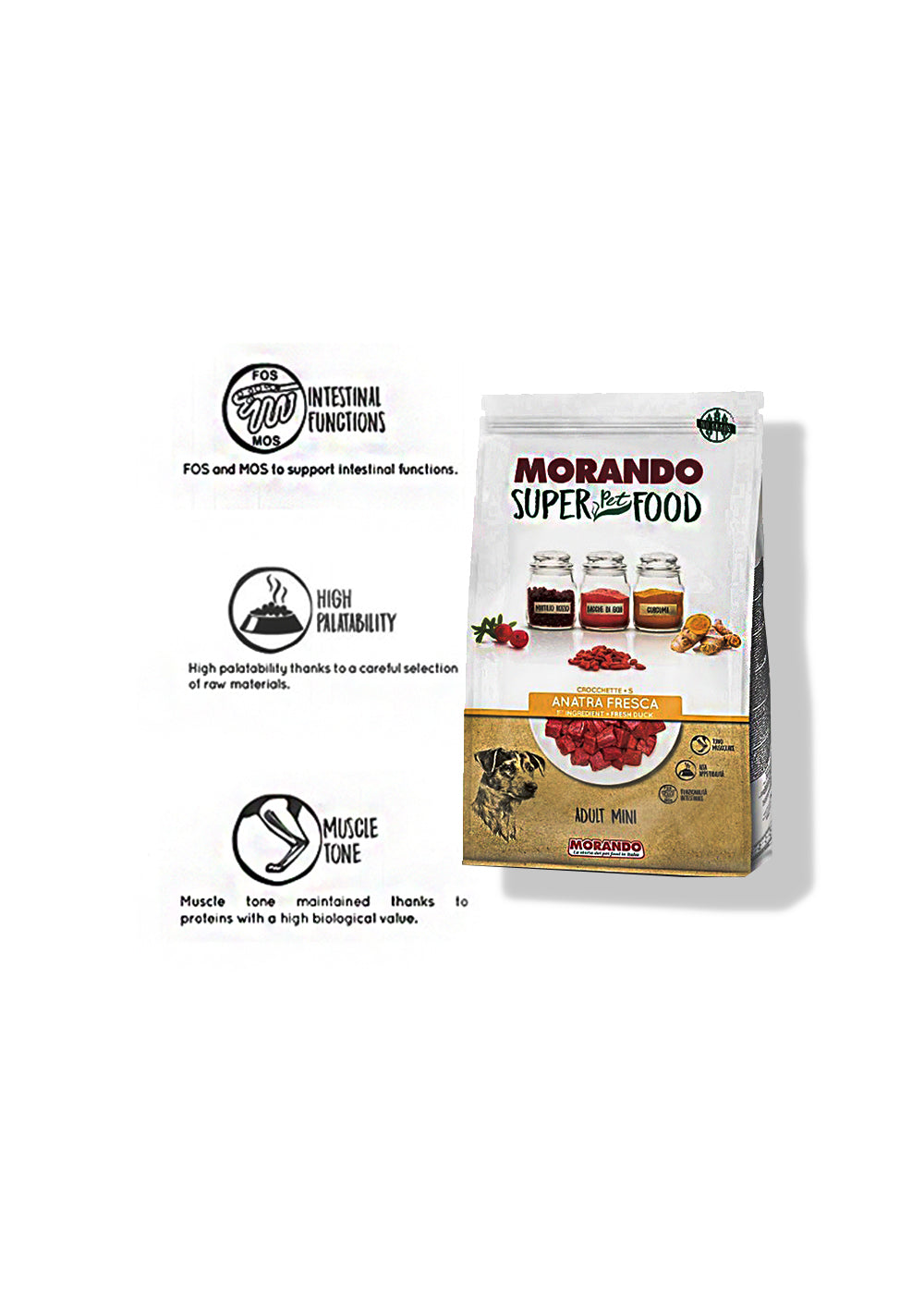 Morando Super Food Duck Adult Mini