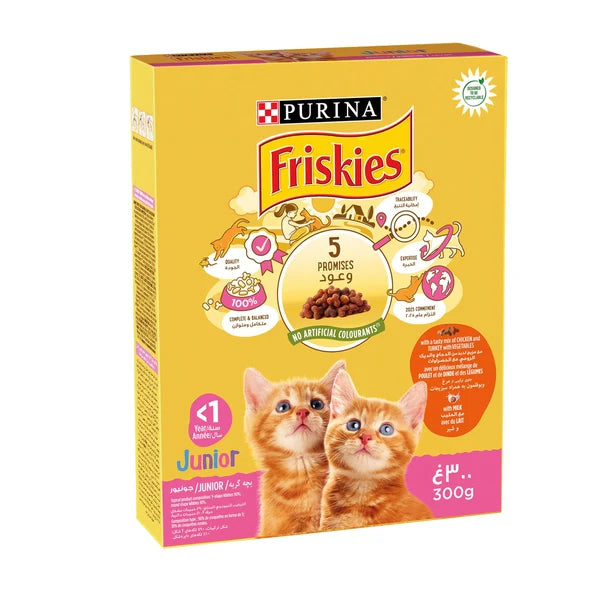 Purina Friskies Junior Cat with Chicken Milk and Vegetables