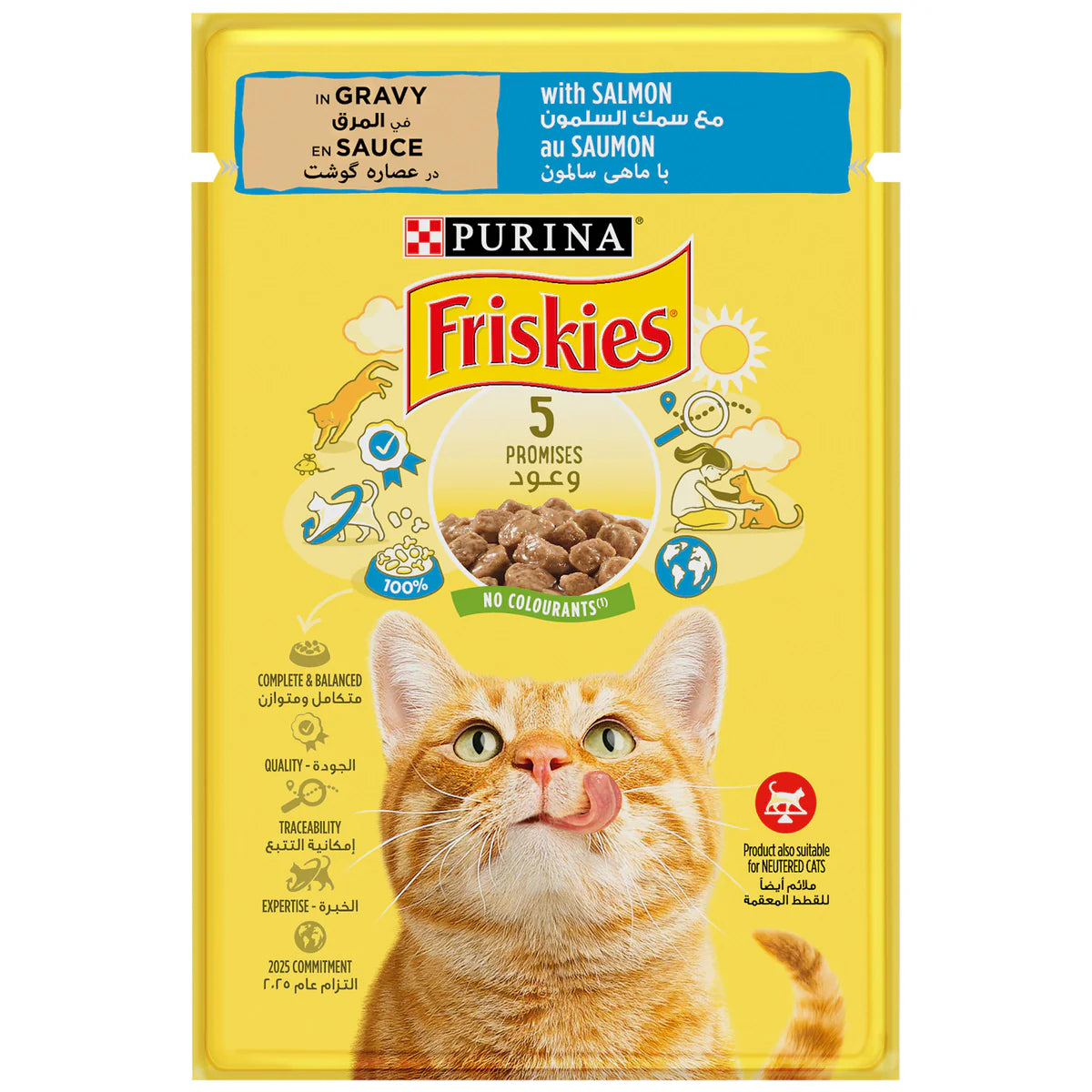 Purina Friskies Chunks in Gravy Pouch 85g