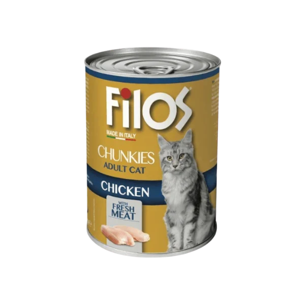 Filos Adult Cat (Chunks - Pate 405g)