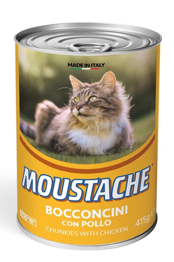 MOUSTACHE Chunkies Adult Cat Cans 415g