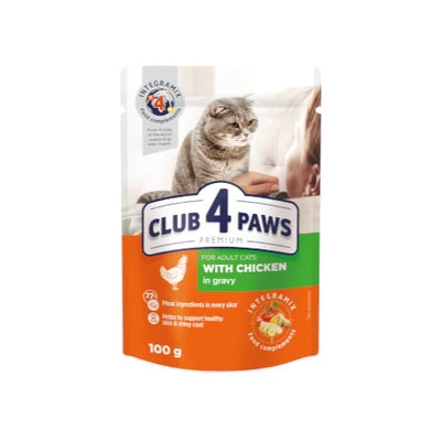 CLUB 4 PAWS PREMIUM Pouch Adult Cat 100g