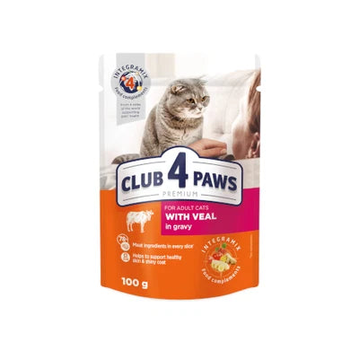 CLUB 4 PAWS PREMIUM Pouch Adult Cat 100g