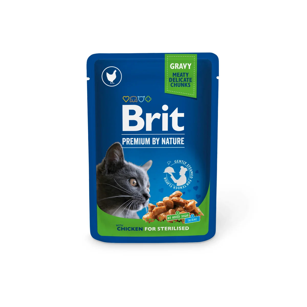 Brit Premium Adult Cat Pouches 100g
