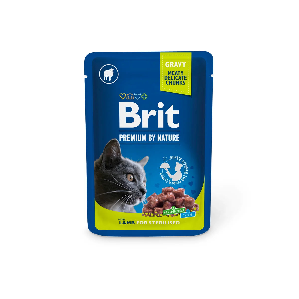 Brit Premium Adult Cat Pouches 100g