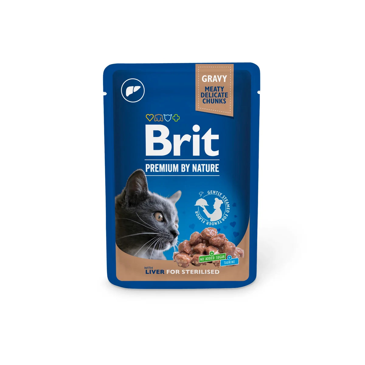 Brit Premium Adult Cat Pouches 100g