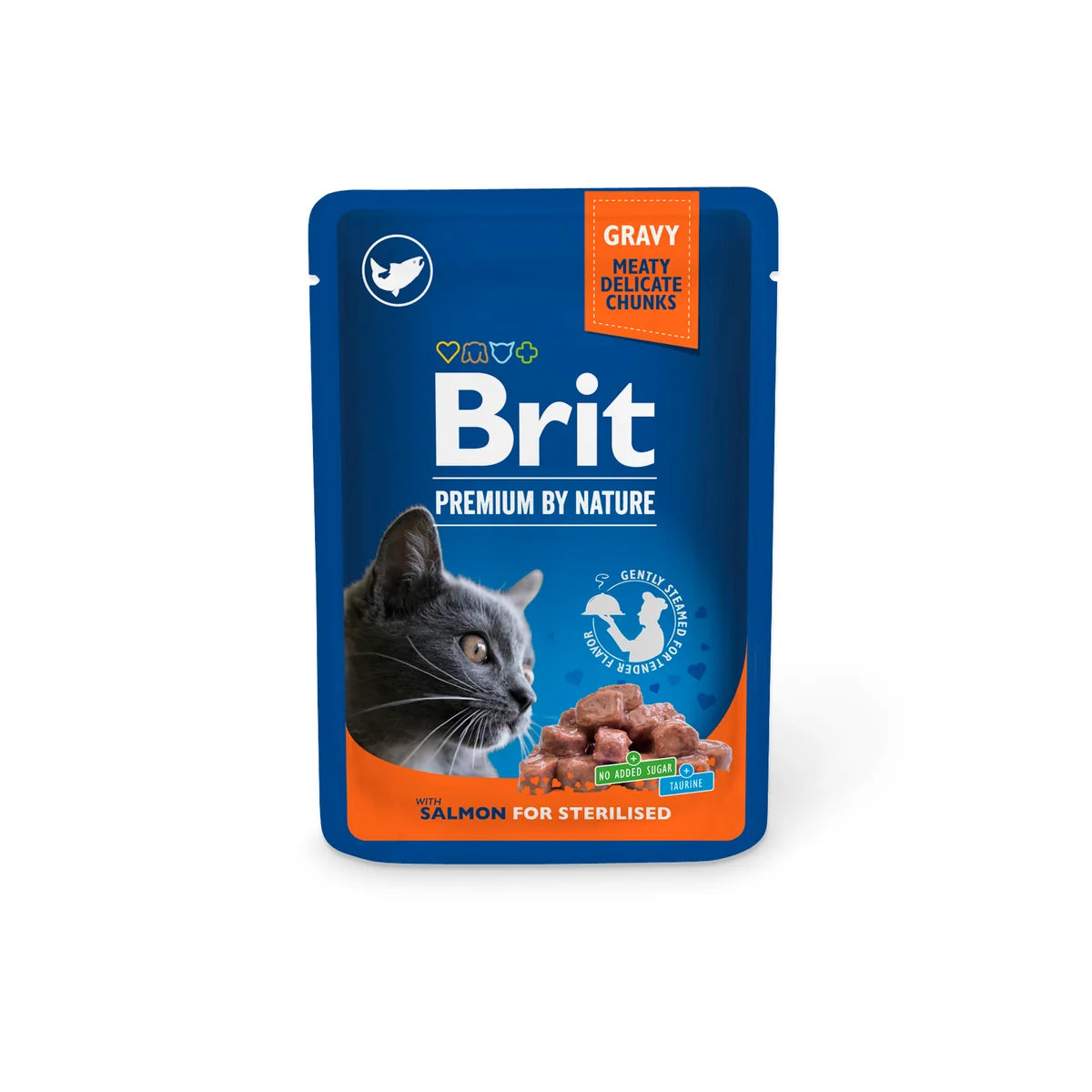 Brit Premium Adult Cat Pouches 100g
