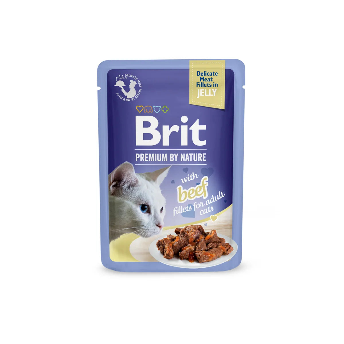 Brit Premium Adult Cat Pouches 100g