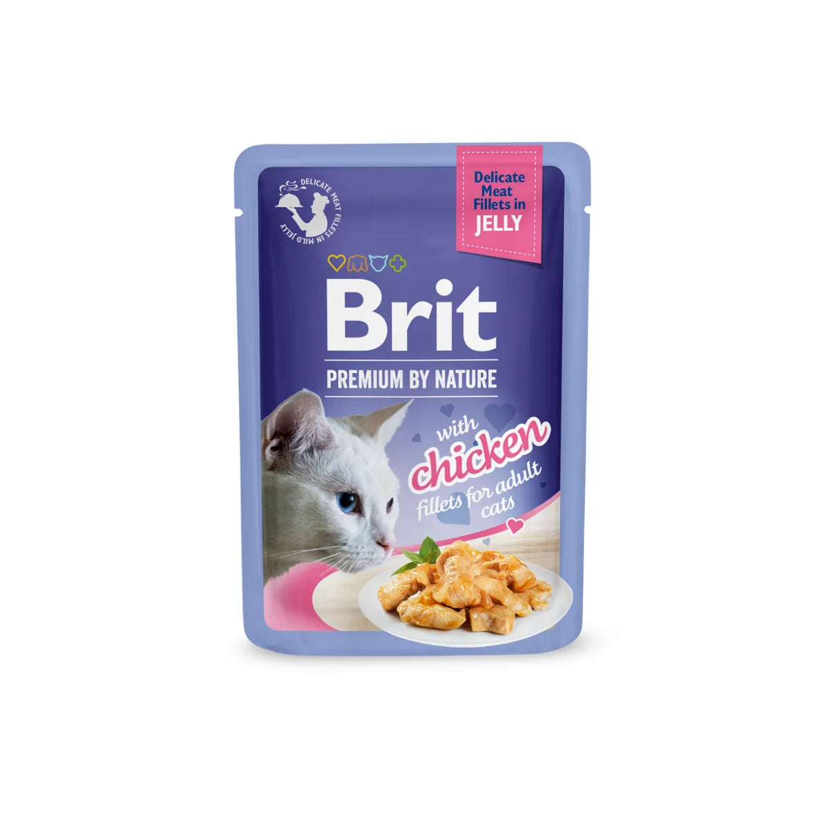 Brit Premium Adult Cat Pouches 100g