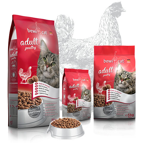 BEWI CAT Adult Poultry