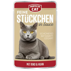 Perfecto Cat Feine Stuckchen in Sause 100g
