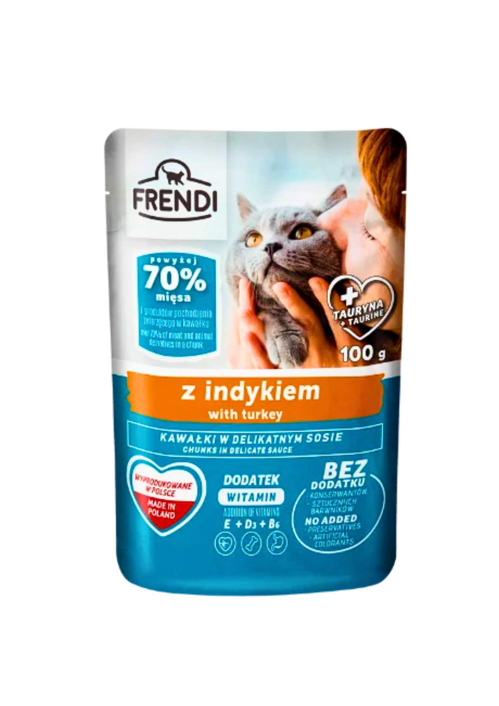 Frendi Adult Cat Pouch 100g