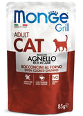 MONGE Grill Chunks Jelly Adult Cat poush 85g