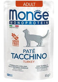 MONGE Monoprotein Paté & Adult Cat Pouch 85g