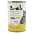 Bonita Adult Cat Chunks Can 400g