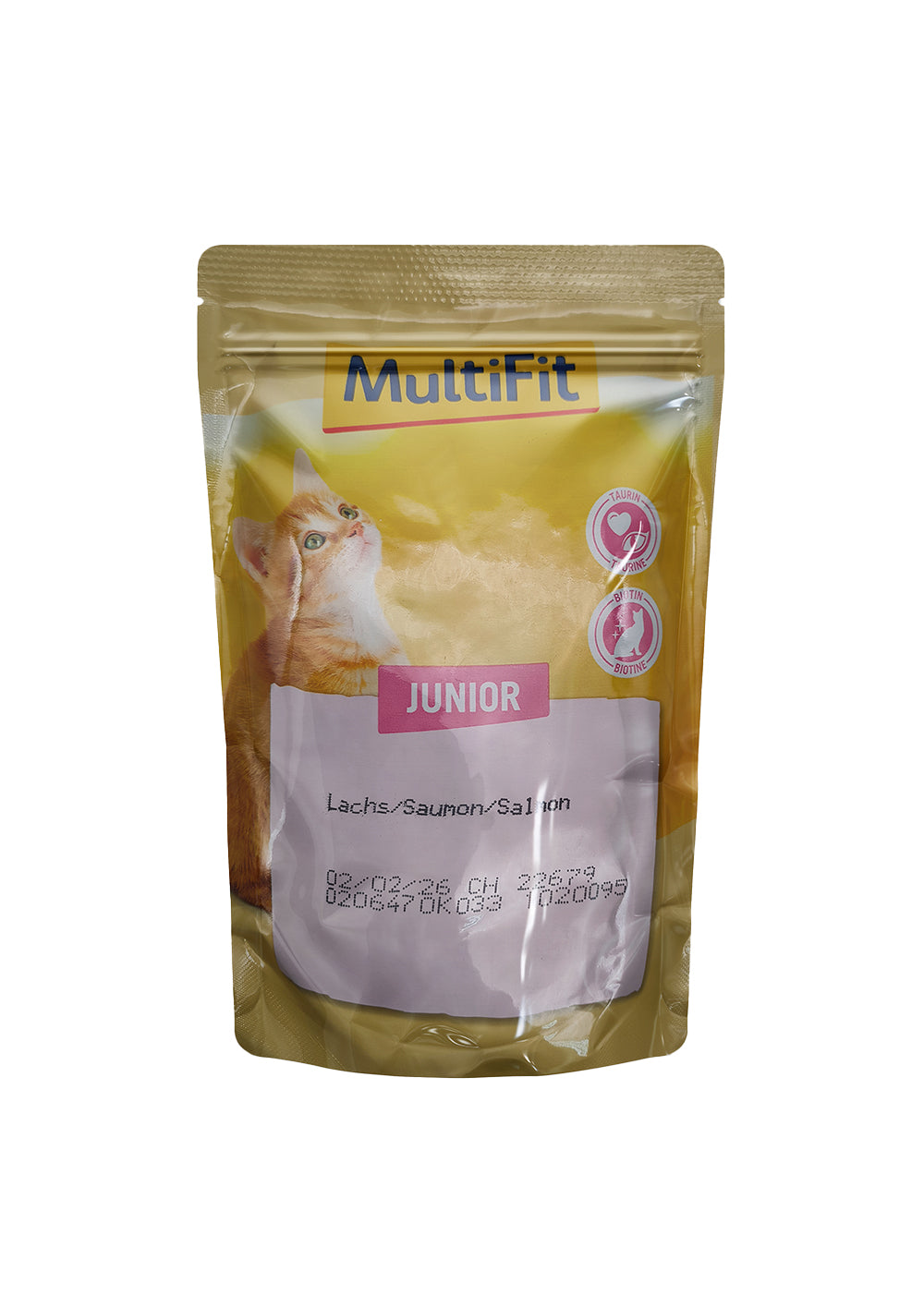 MultiFit Junior Cat Pouches 100g