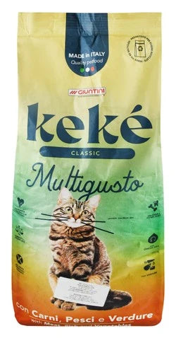 Keke Classic Multigusto Adult Cat with Meat, Fish and Vegetables