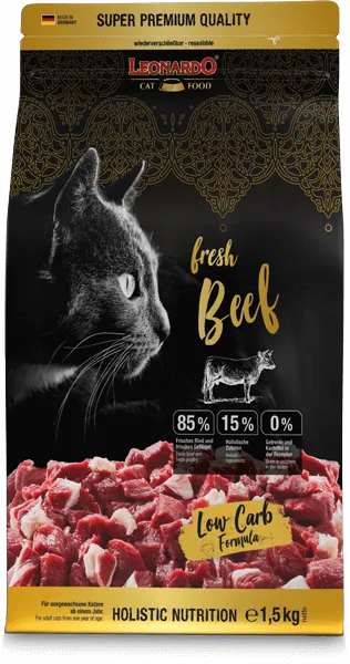 Leonardo Cat Food Fresh Beef Low Carb