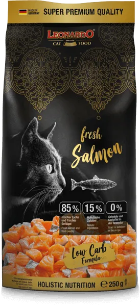 Leonardo Adult Cat Fresh Salmon Low