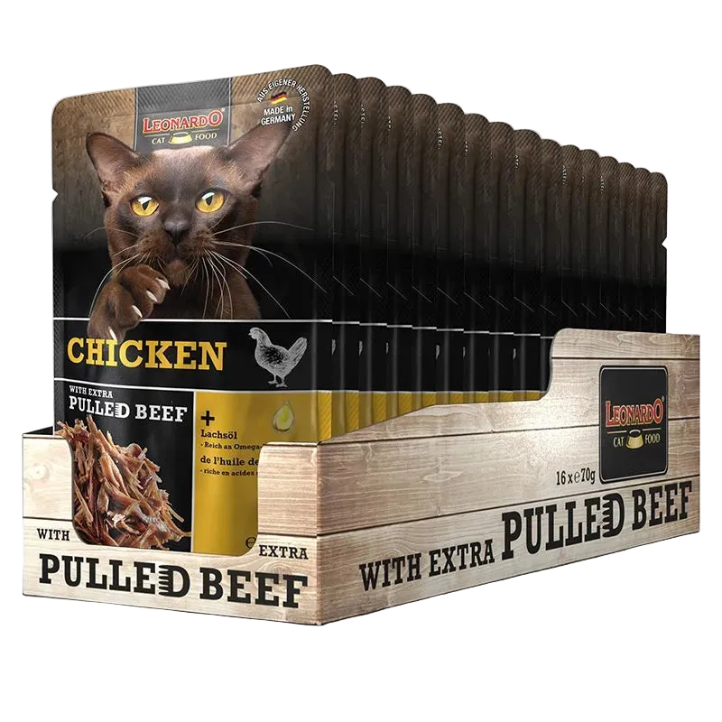 LEONARDO® Pulled Beef Chicken + Extra Pulled Beef