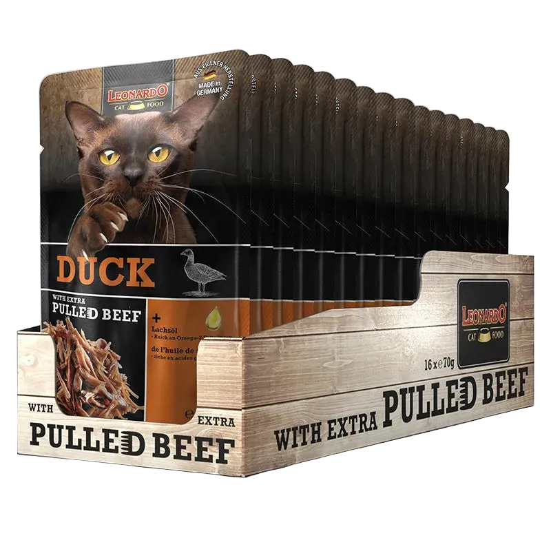 LEONARDO® Pulled Beef Duck + Extra Pulled Beef