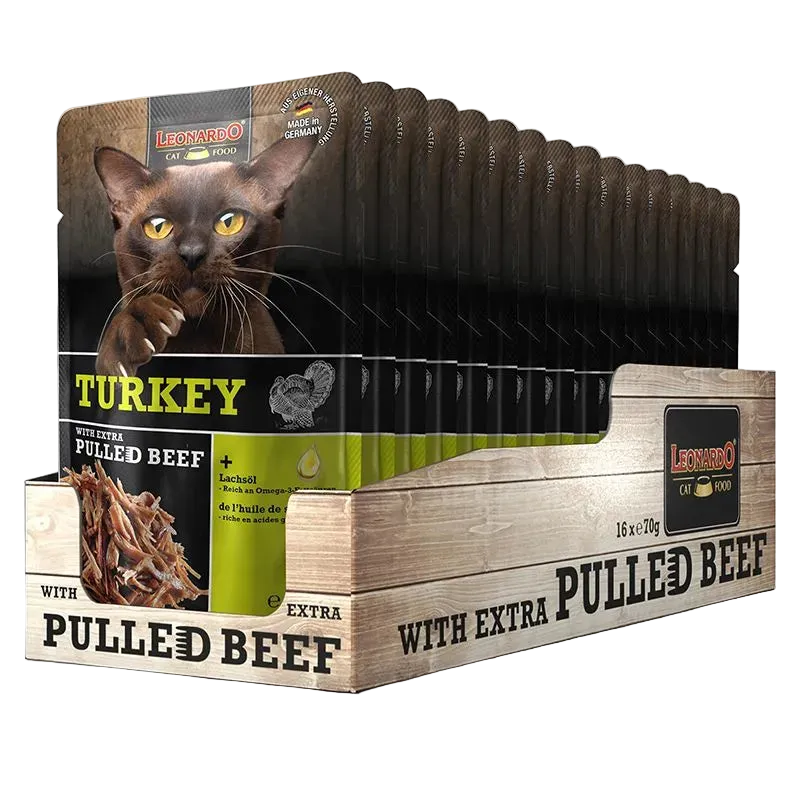 LEONARDO® Pulled Beef Turkey + Extra Pulled Beef