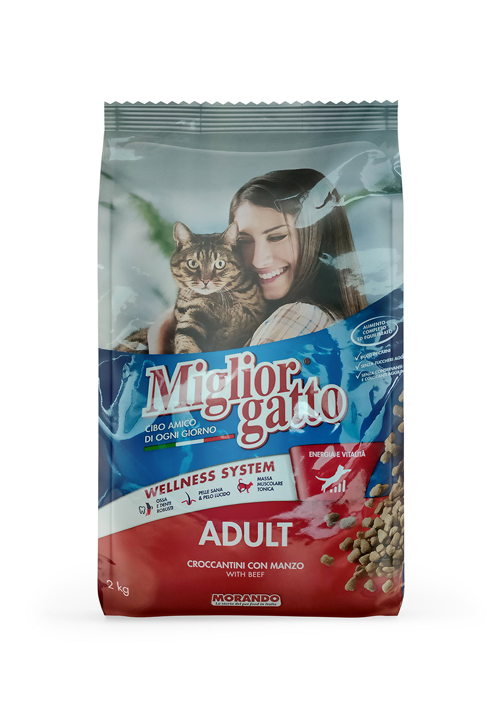 Migliorgatto Adult Cat With Beef