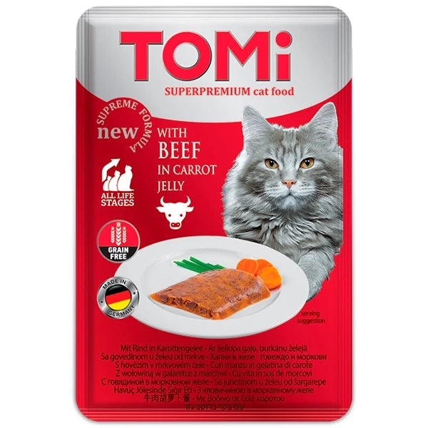 Tomi Pouch Cat 100g