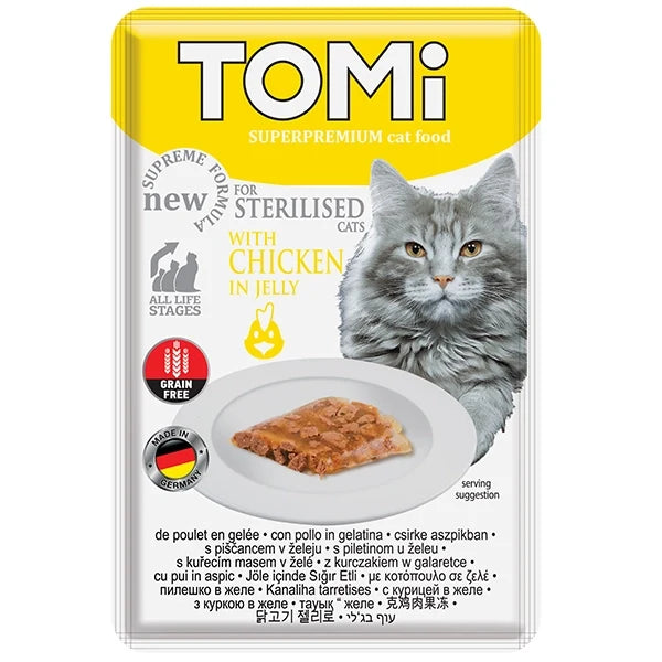 Tomi Pouch Cat 100g