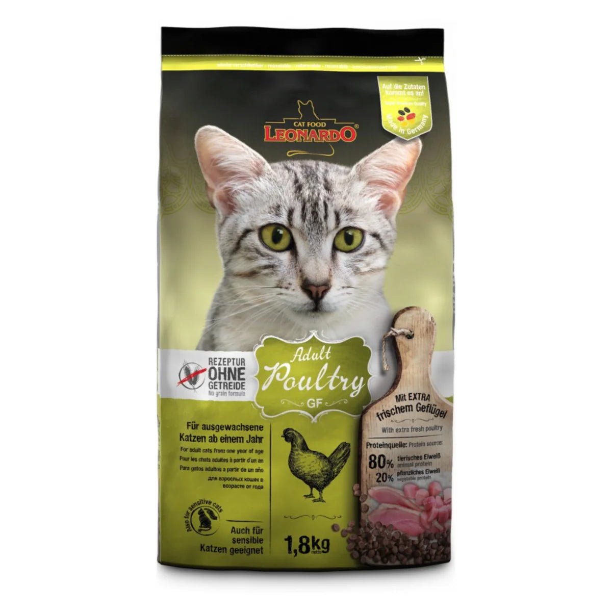 Leonardo Adult Cat Poultry GF
