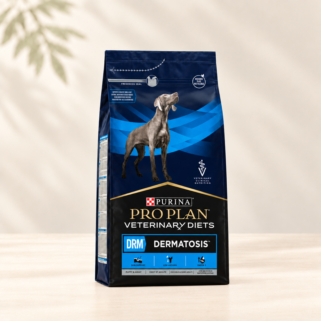 Adjusted Purina DRM Dermatosis 3 kg photo preview