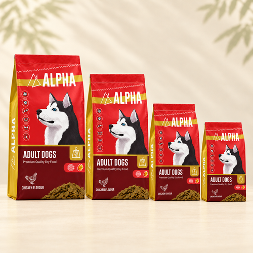 Alpha Adult Dog Chicken group-photo preview
