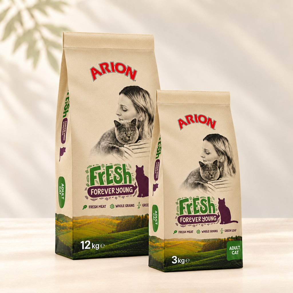 ARION Fresh Adult Cat 12 kg and 3 kg group-card preview