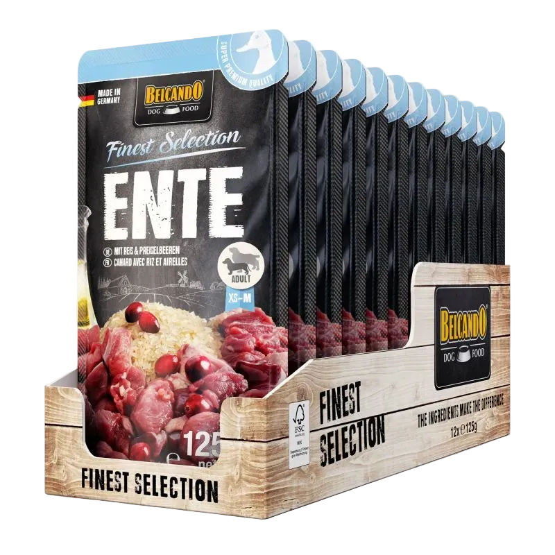 BELCANDO® Finest Selection Duck with Rice & Lingonberries