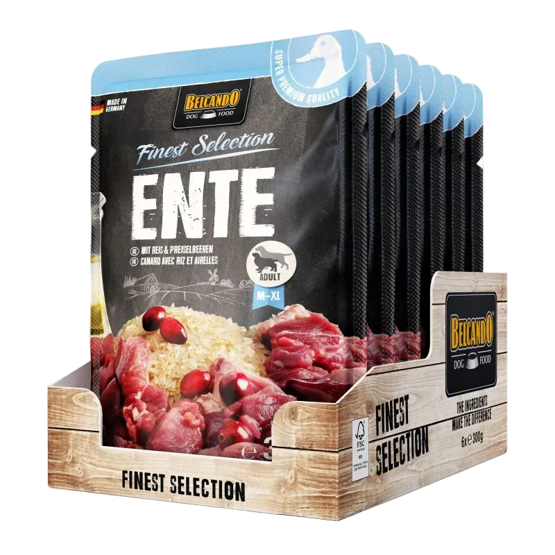 BELCANDO® Finest Selection Duck with Rice & Lingonberries