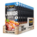 BELCANDO® Finest Selection Junior Pouches – Chicken with Carrots & Salmon Oil
