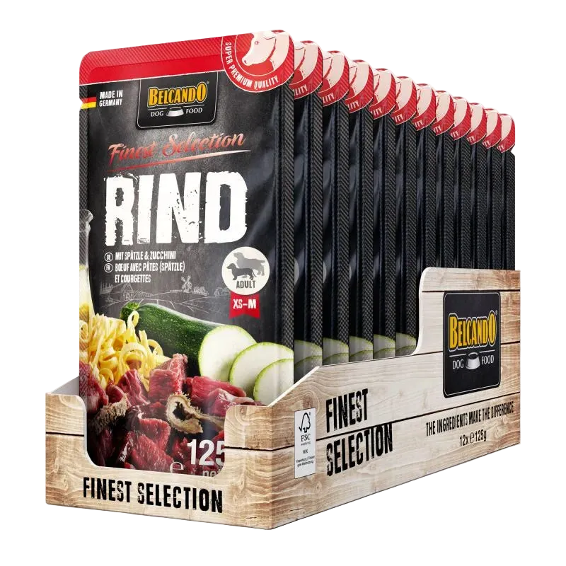 BELCANDO® Finest Selection Beef with Spaetzle & Courgettes