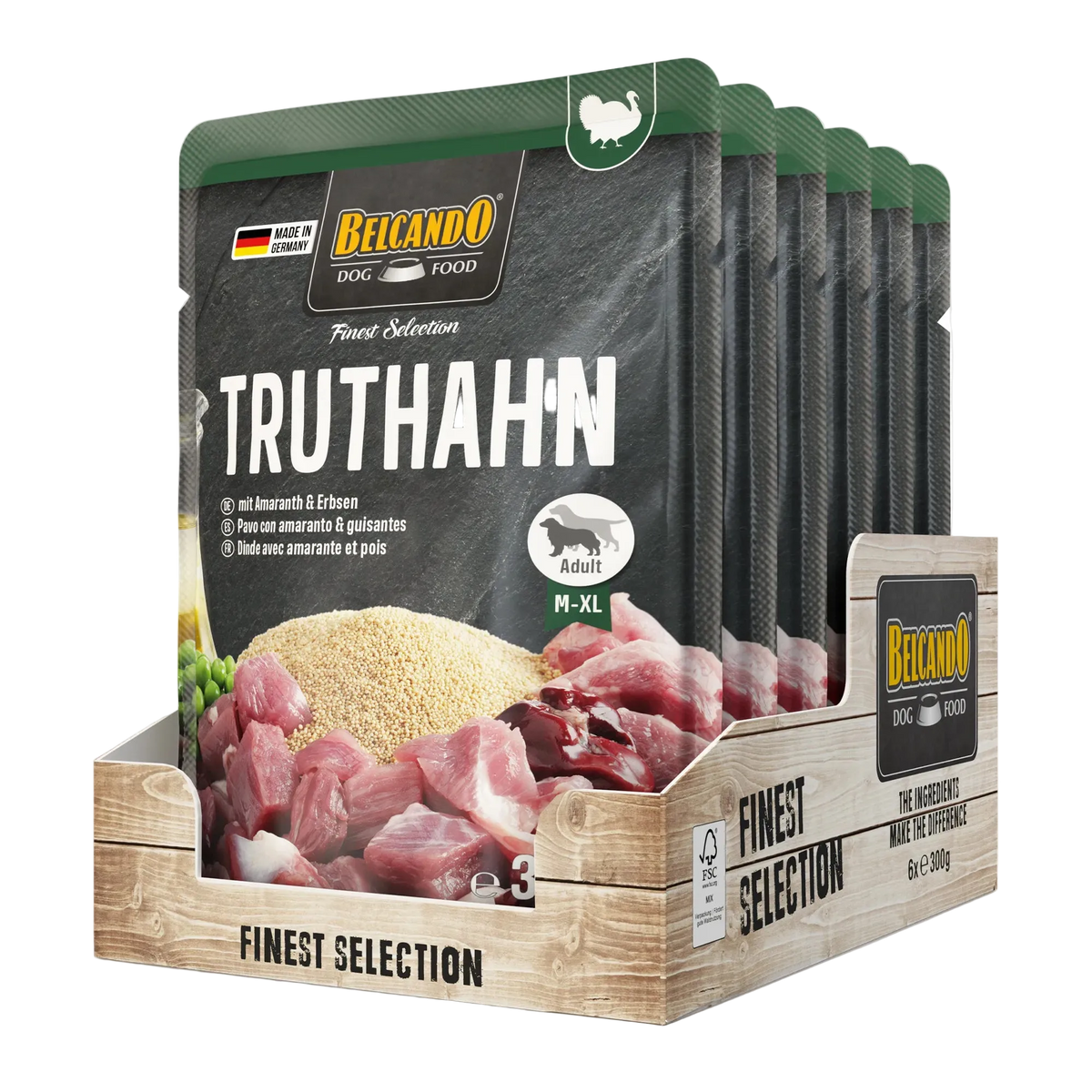 BELCANDO® Finest Selection Turkey with Amaranth & Peas