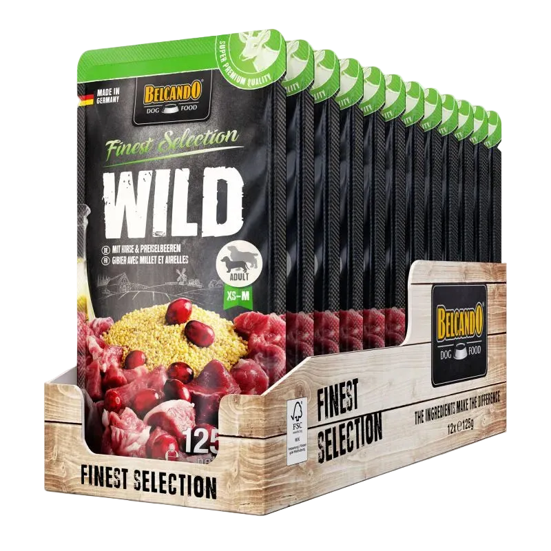 BELCANDO® Finest Selection Venison with Millet & Lingonberries