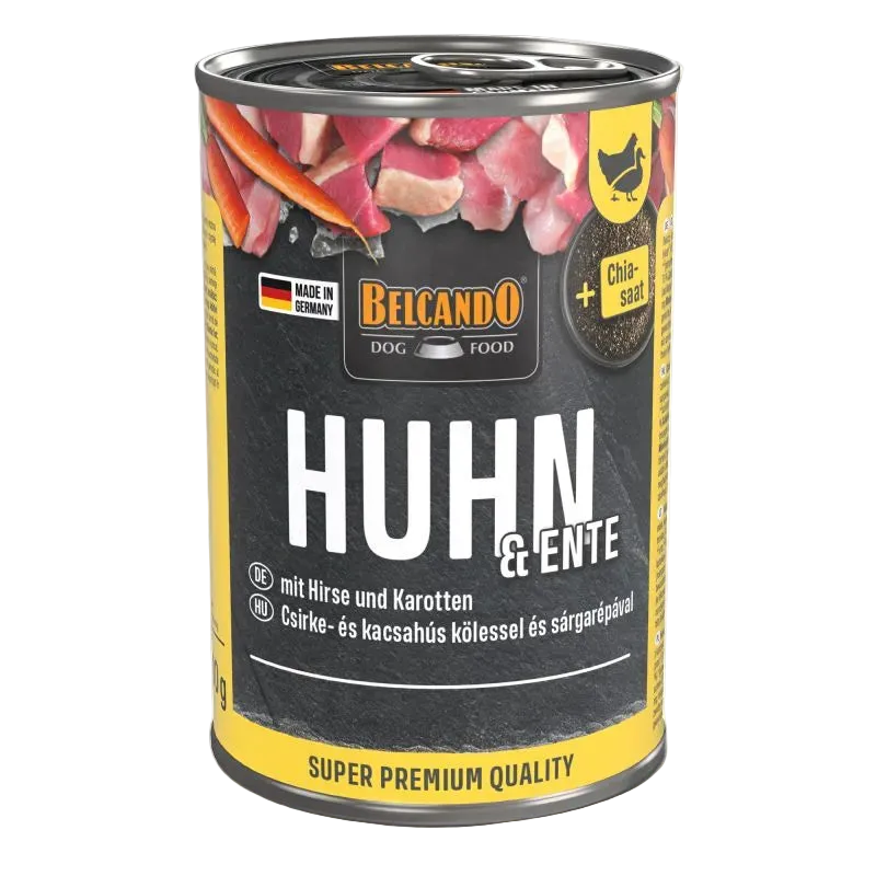BELCANDO® Quality Selection Chicken & Duck with Millet & Carrots