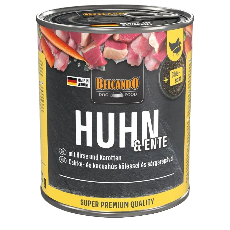 BELCANDO® Quality Selection Chicken & Duck with Millet & Carrots