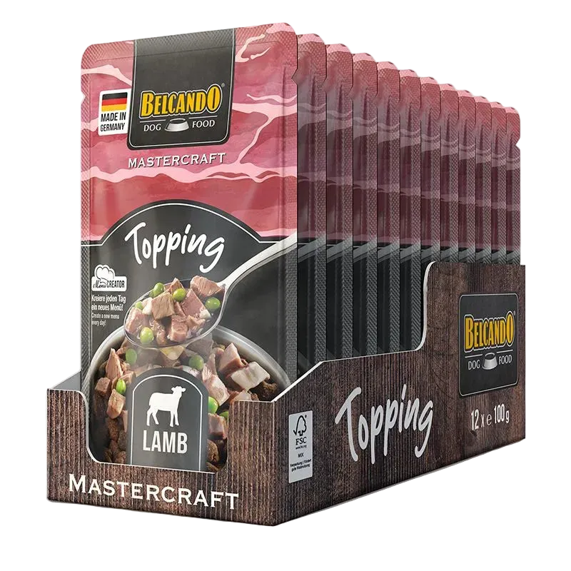 BELCANDO® Mastercraft Toppings Lamb with Peas
