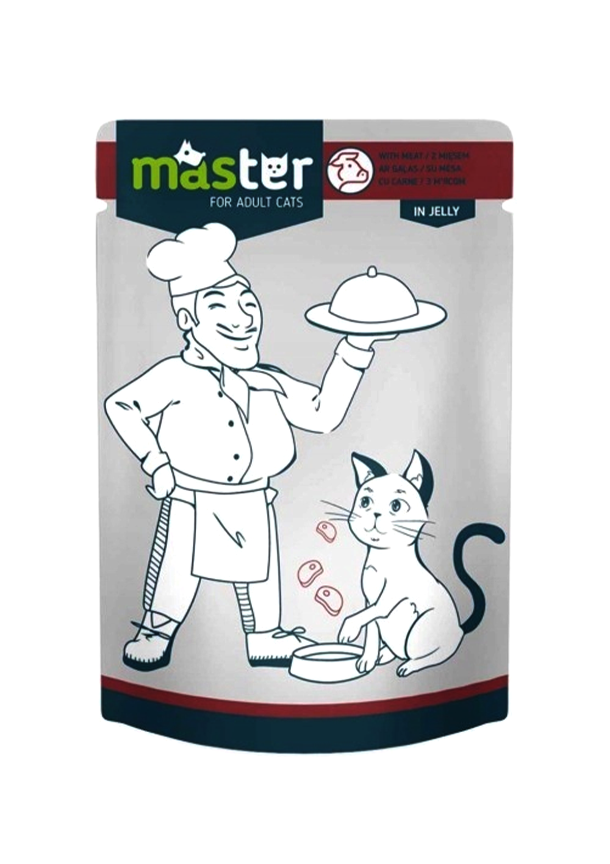 Master Adult Cat Pouches 80g